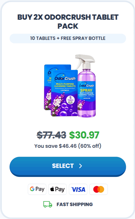 OdorCrush Multi-Purpose Cleaning Tablet offer price
