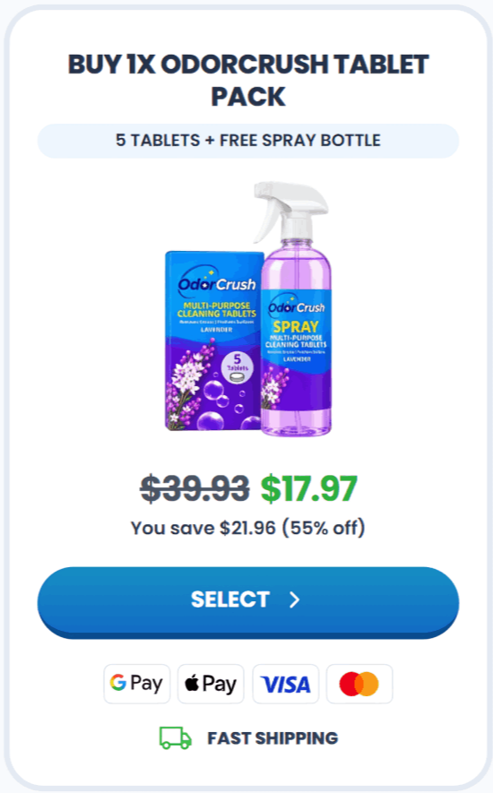 OdorCrush Multi-Purpose Cleaning Tablet offer price